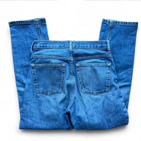 Everlane The Cheeky Jean Straight Leg High Waist Blue Denim 26 - Picture 3 of 11